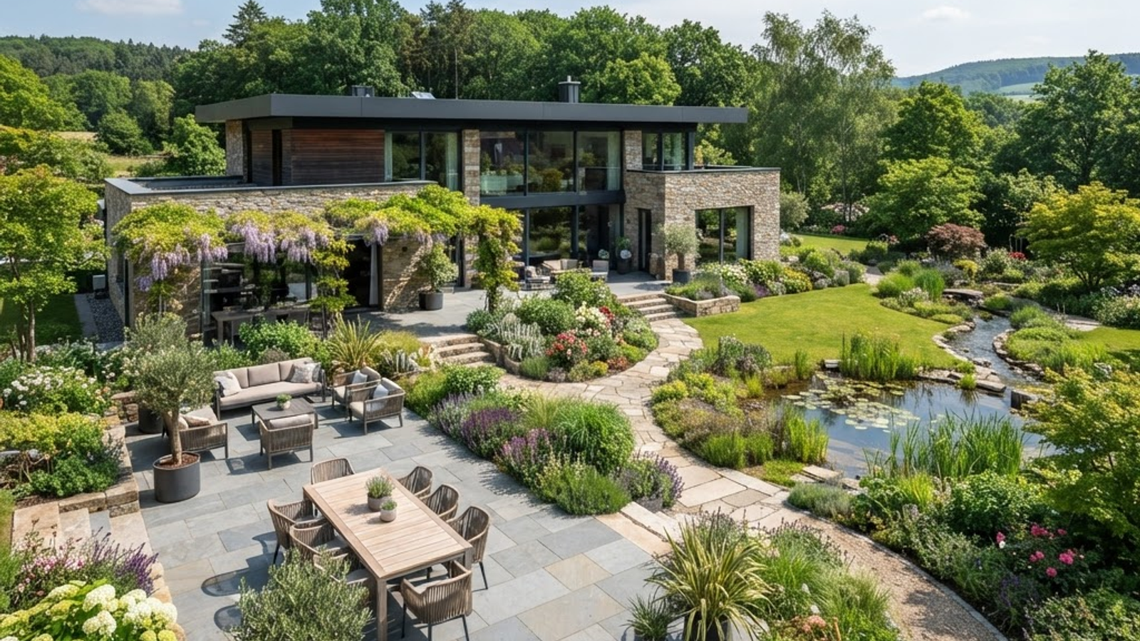 Professioneller Garten- und Landschaftsbau